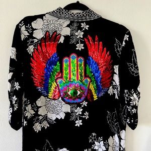 Hand Embellished Kimono